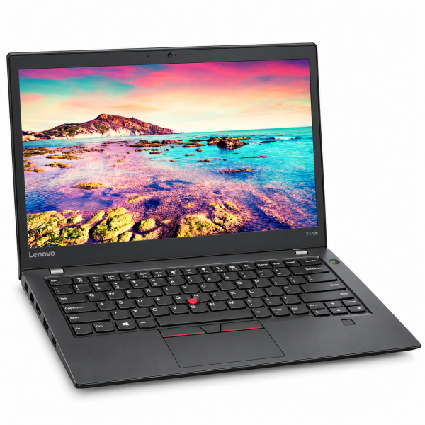 Lenovo ThinkPad T470s Refurbished Grade A (Windows 11 Pro, Intel Core i7-7500U, 16 GB RAM, 14″ Full HD, 256 GB SSD)